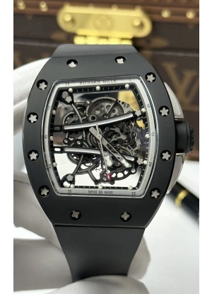 Reloj Richard Mille RM61-01 Superclon de cerámica negra, MVMNT con volante de inercia variable