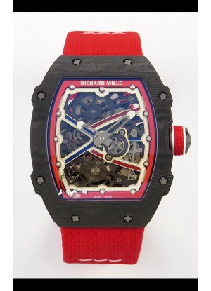 Richard Mille RM67-02 Negro NTPT 37 Gramos Movimiento clon CRMA7