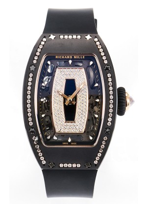 Reloj Richard Mille RM007 automático de cerámica negra Superclon