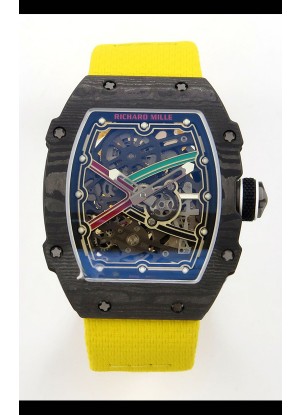Richard Mille RM67-02 Negro NTPT 37 Gramos Movimiento clon CRMA7