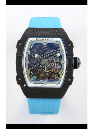 Richard Mille RM67-02 Negro NTPT 37 Gramos Movimiento clon CRMA7