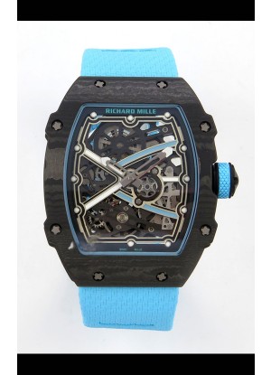 Richard Mille RM67-02 Negro NTPT 37 Gramos Movimiento clon CRMA7