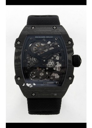 Richard Mille RM67-02 Negro NTPT 37 Gramos Movimiento clon CRMA7