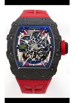 Reloj Richard Mille RM035-02 negro NTPT MVMNT con volante de inercia variable Superclon