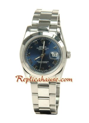 Reloj Rolex Réplica Datejust Silver para Dama