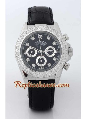 Rolex Réplica Daytona Leather Reloj