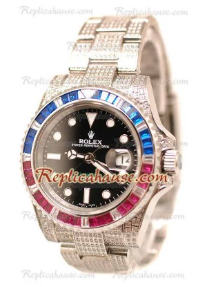 Rolex Réplica GMT Masters II Reloj Suizo - 2011 Edición