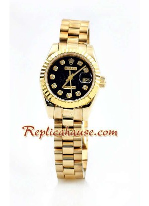 Rolex Réplica Datejust Reloj para Dama