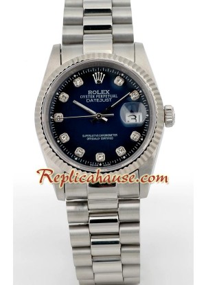 Rolex Réplica Datejust - Silver