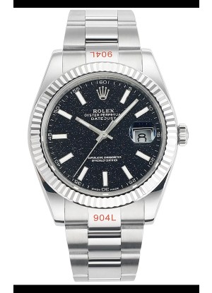 Reloj Rolex Datejust con movimiento Cal.3235, esfera estrellada y 41 mm, réplica de alta calidad