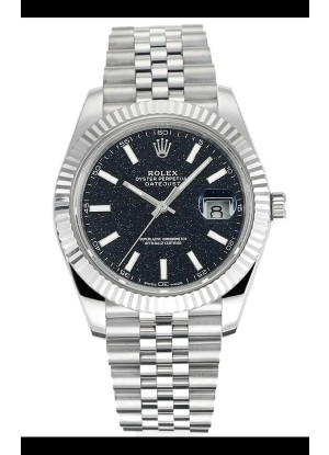 Reloj Rolex Datejust con movimiento Cal.3235, esfera estrellada y 41 mm, réplica de alta calidad