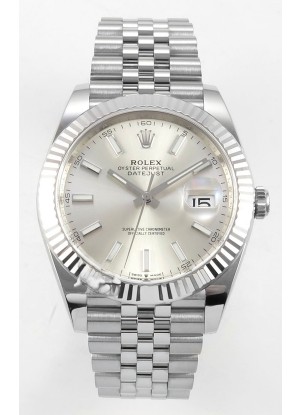 Reloj Datejust Superclon 126334 con esfera de acero, 41 mm, MVMNT con volante de inercia variable 3235