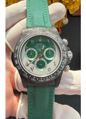 Reloj Rolex Daytona DiW Ramadan Superclon de Fibra de Carbono