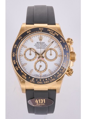 Reloj Rolex Daytona 126518 con esfera blanca, MVMNT con volante de inercia variable y superclon