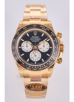 Reloj Rolex Daytona 126528 Le Mans de oro amarillo, MVMNT con volante de inercia variable, superclon