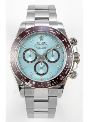 Reloj Rolex Daytona 126506 azul hielo con marcadores de varilla y mecanismo MVMNT con volante de inercia variable, superclon
