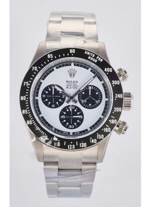 Réplica suiza del Rolex Daytona Paul Newman Blaken con esfera azul, modificado a medida con movimiento 4130
