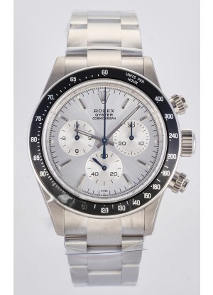 Réplica suiza del Rolex Daytona Paul Newman con esfera de acero y movimiento 4130 modificado a medida