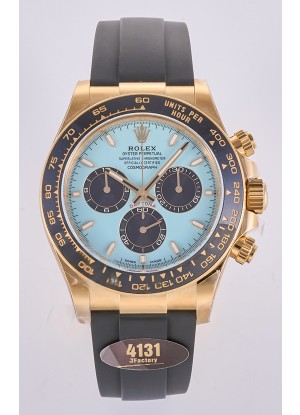 Reloj Rolex Daytona 126518 con esfera azul Tiffany, MVMNT con volante de inercia variable y superclon