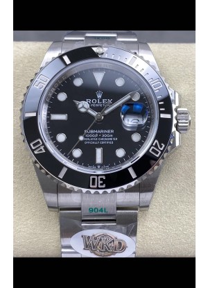Reloj Rolex Submariner 126610LN con mecanismo de resorte libre, superclon