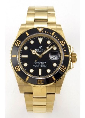 Reloj Rolex Submariner 122618LN con mecanismo de resorte libre, superclon