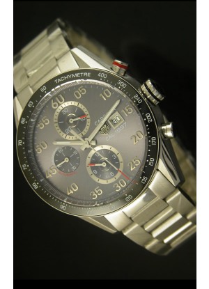 Tag Heuer Carrera Calibre 1887 Reloj Dial Gris - Réplica Escala 1:1