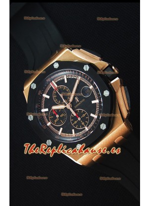 Audemars Piguet Royal Oak Offshore Dial tipo Méga Tapisserie Reloj Réplica a Espejo 1:1