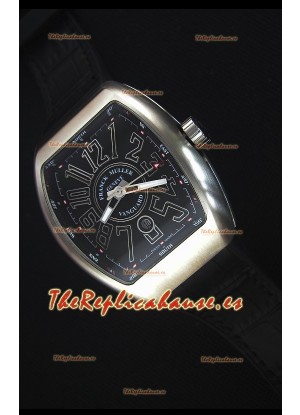 Franck Muller Vanguard Reloj Replica Suizo, Caja en Acero Inoxidable