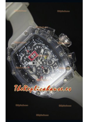 Richard Mille RM056-1 Tourbillon Felipe Massa Reloj Cronógrafo Bisel color Negro
