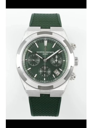 Reloj Vacheron Constantin Overseas Cronógrafo con Esfera Verde Superclon