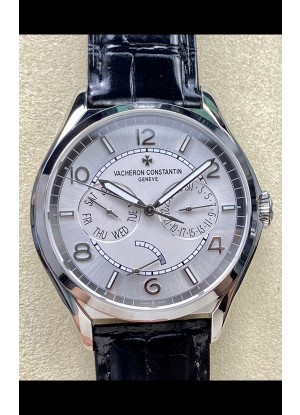 Reloj réplica suizo Vacheron Constantin Fiftysix Day-Date de acero inoxidable