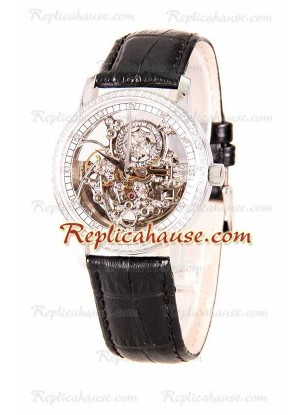 Vacheron Constantin Skeleton Diamonds Reloj Suizo de imitación