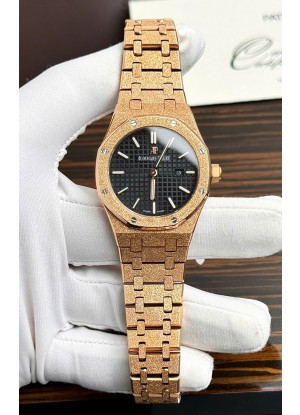 Reloj Réplica Audemars Piguet Royal Oak 67653OR con Movimiento de Cuarzo de 33MM