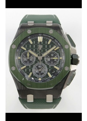 Reloj Audemars Piguet Super Clone Royal Oak Offshore Cronógrafo con Caja de Cerámica
