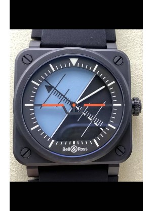 Bell & Ross BR03A Instruments Edition Revestimiento PVD Réplica Espejo 1:1