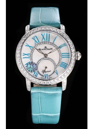 Blancpain Super Clone Lady Bird Colors Edition Reloj Caja en Acero Inoxidable