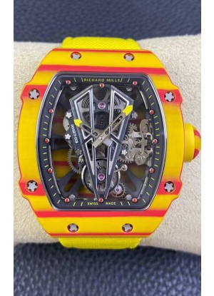 Richard Mille RM27-03 Rafael Nadal Genuine Tourbillon Movement Reloj Réplica a Espejo 1:1
