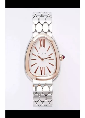 Bvlgari Serpenti Seduttori Edition Caja en Oro Rosado Dos Tonos Reloj Super Clone