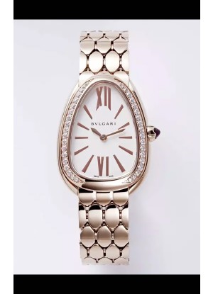 Bvlgari Serpenti Seduttori Edition en Caja Oro Rosado Reloj Super Clone