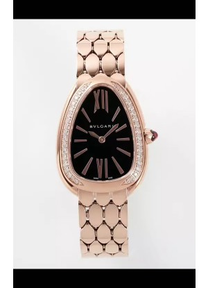 Bvlgari Serpenti Seduttori Edition en Caja Oro Rosado Reloj Super Clone