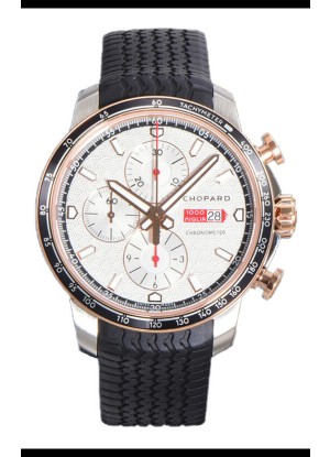 Chopard Mille Miglia GTA Cronógrafo Dos Tonos Réplica Espejo 1:1 - Dial Blanco 