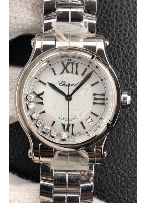 Chopard Happy Sport Reloj Réplica Suizo Automático a espejo 1:1 - 36MM Ancho