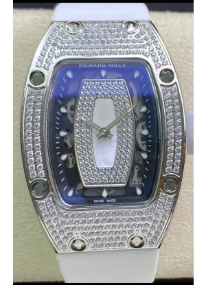 Richard Mille RM-07-01 Dial y Caja de Diamantes Ladies Reloj Rélica Suizo 1:1