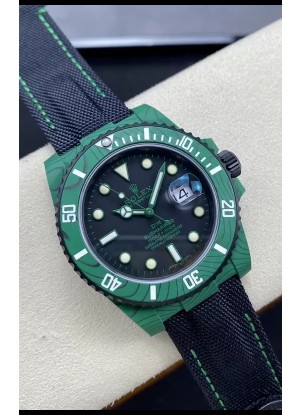 Rolex Submariner DiW Edición Fibra de Carbono Reloj Réplica Suiza - Réplia a Espejo 1:1