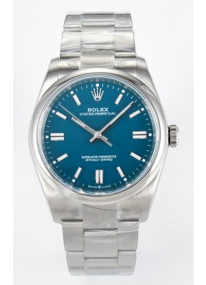 Rolex Oyster Perpetual Super Clone REF#126000 36MM Dial Azul Réplica Suiza