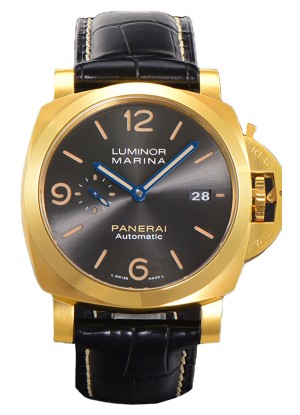 Panerai Luminor Marina PAM1115 Reloj Réplica Suiza Espejo 1:144MM Oro Amarillo