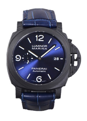 Panerai Luminor Marina Carbotech PAM1664 Blue Notte Caja Carbono Reloj Réplica Espejo 1:1 
