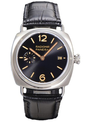 Panerai Radiomir PAM1294 Quaranta 40MM Dial Acero 904L Negro Reloj en Réplica Espejo 1:1 