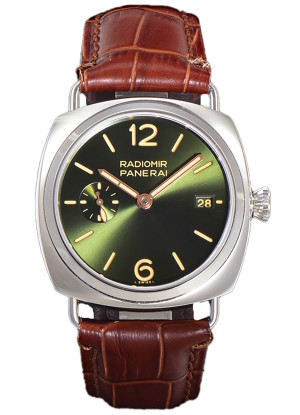 Panerai Radiomir PAM1573 Quaranta 40MM Acero 904L Dial Verde Reloj en Réplica Espejo 1:1 