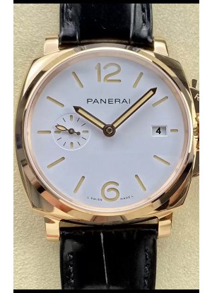 Panerai Luminor Due Edición PAM1336  Reloj Réplica Suizo a Espejo 1:1 Dial Blanco